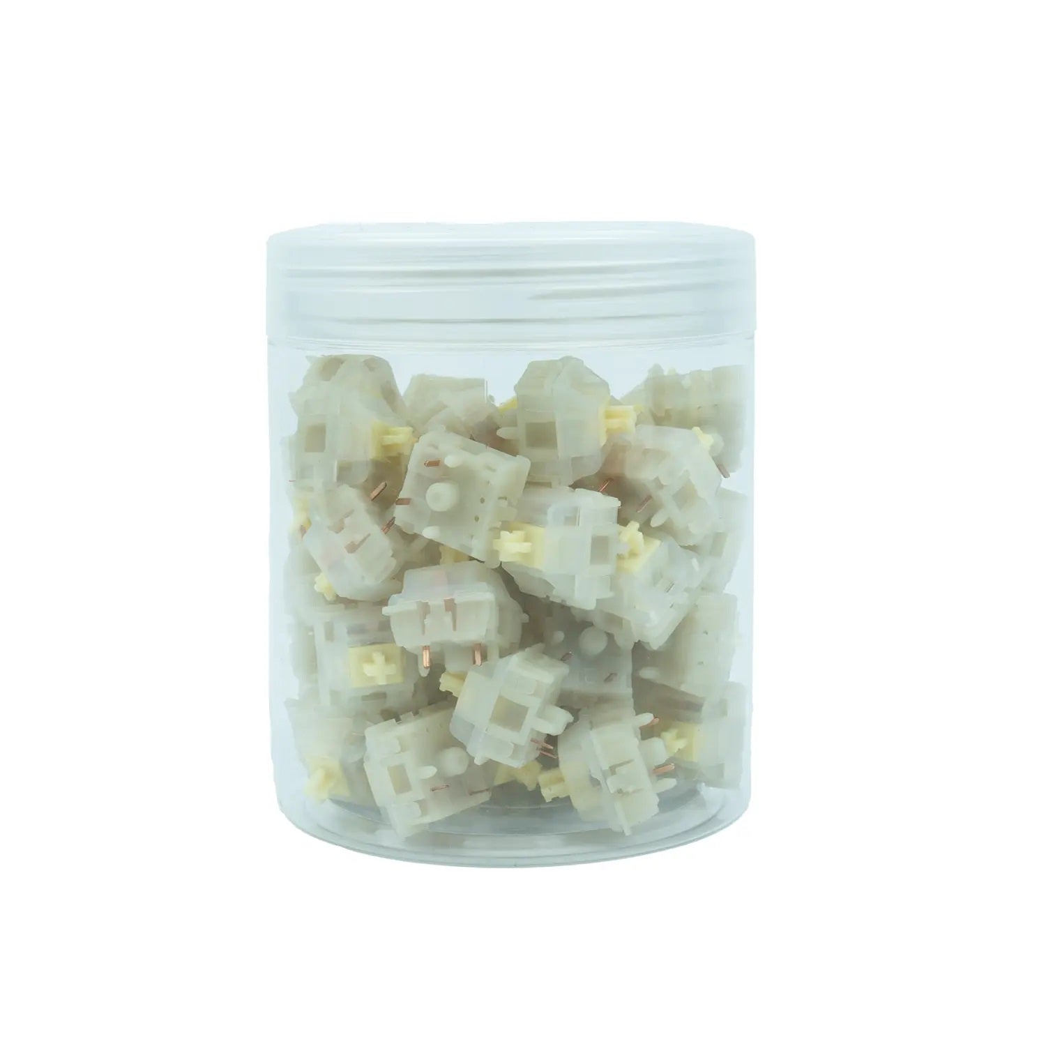 Gateron KS-3X1 Milky Pro Yellow Heavy Tactile Silent 60g PCB Mount Switch MKN2LMR8J6 |79086|