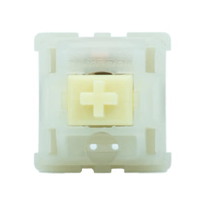 Gateron KS-3X1 Milky Pro Yellow Heavy Tactile Silent 60g PCB Mount Switch MKN2LMR8J6 |79085|