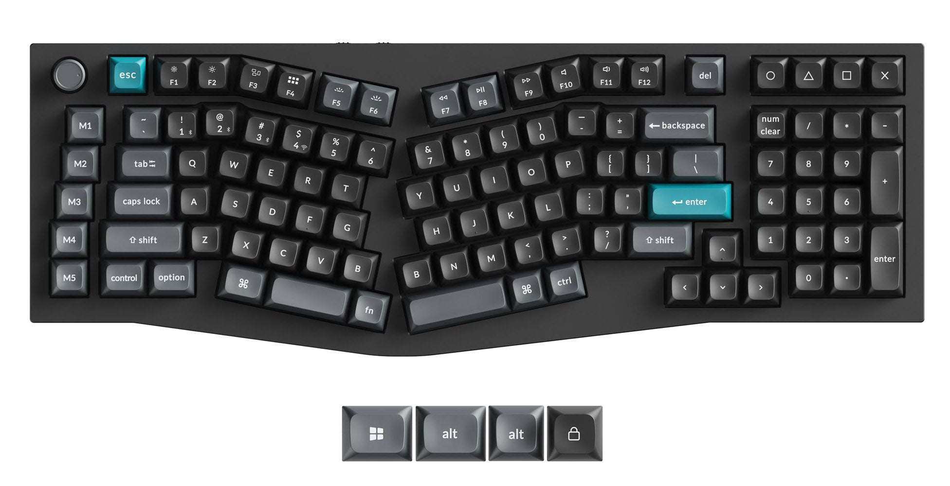 Keychron Q13 Ultra 8K * Aluminum 96% Alice Wireless Keyboard MKJINQQVGS |0|