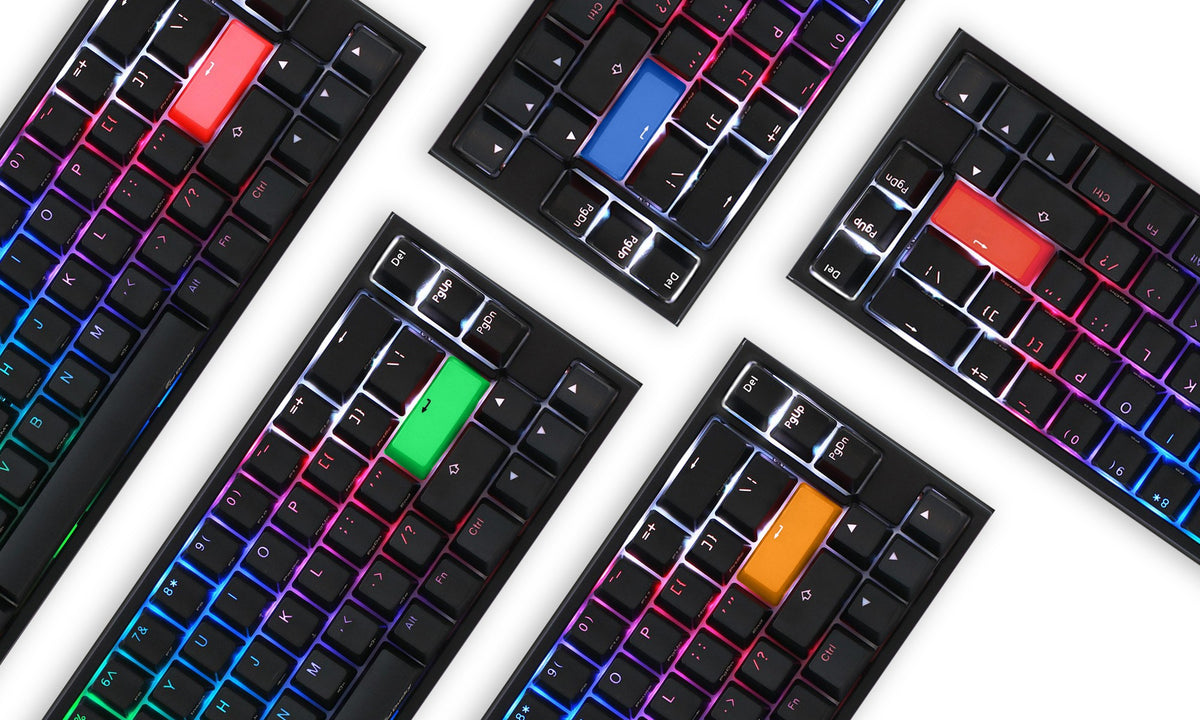 Keyboard Sf Ducky One 2 SF RGB LED 65% Double Shot PBT Mechanical Keyboard