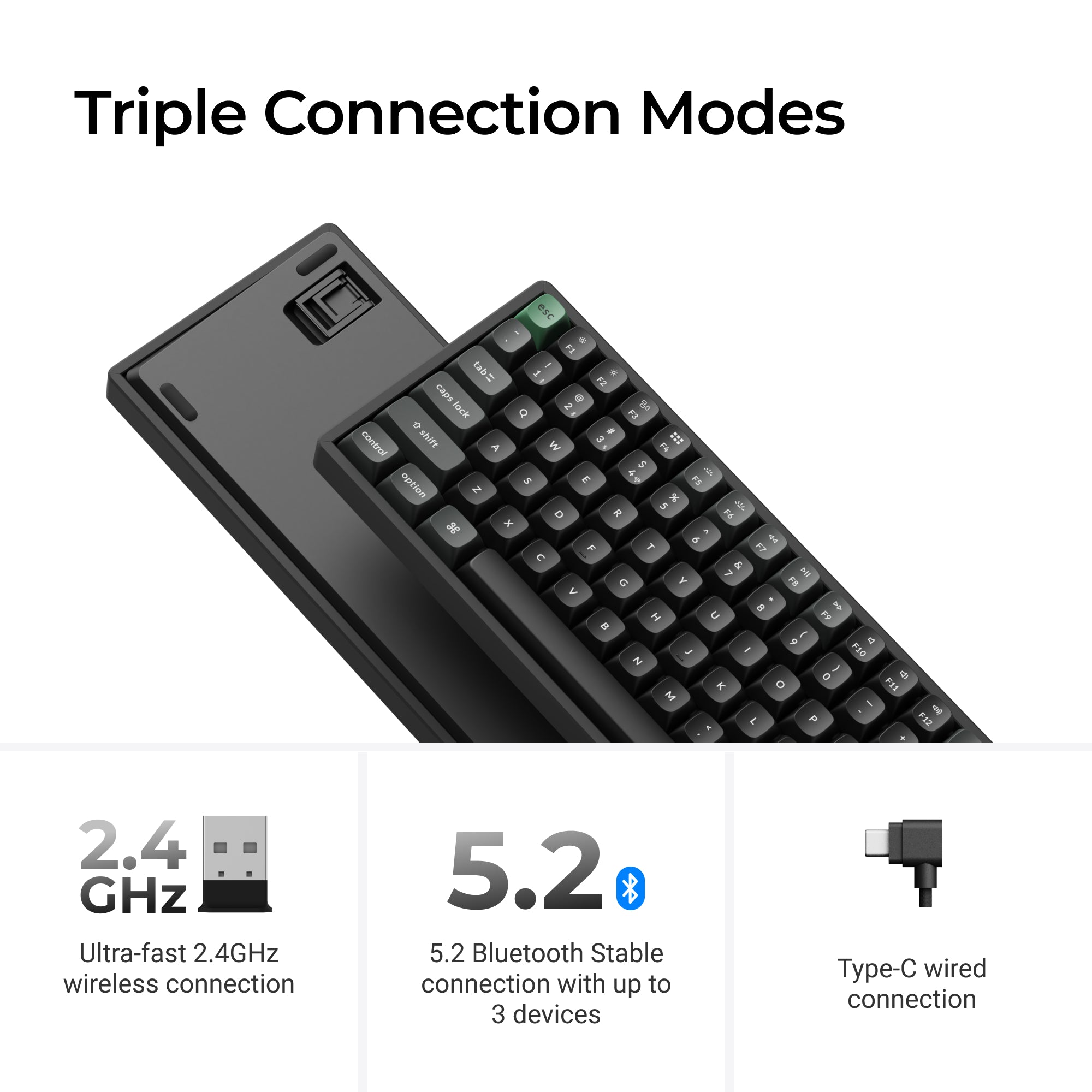 Keychron K2 Ultra 8K 75% Wireless Keyboard