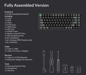 Keychron K2 Ultra 8K 75% Wireless Keyboard MK2MNNRTJQ |79800|