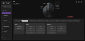 Keychron BM27 Silent 3212 Space Grey Wireless Vertical Mouse MK8NDRI9SQ |79961|