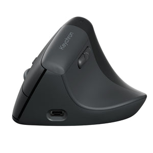 Keychron BM27 Silent 3212 Space Grey Wireless Vertical Mouse MK8NDRI9SQ |0|