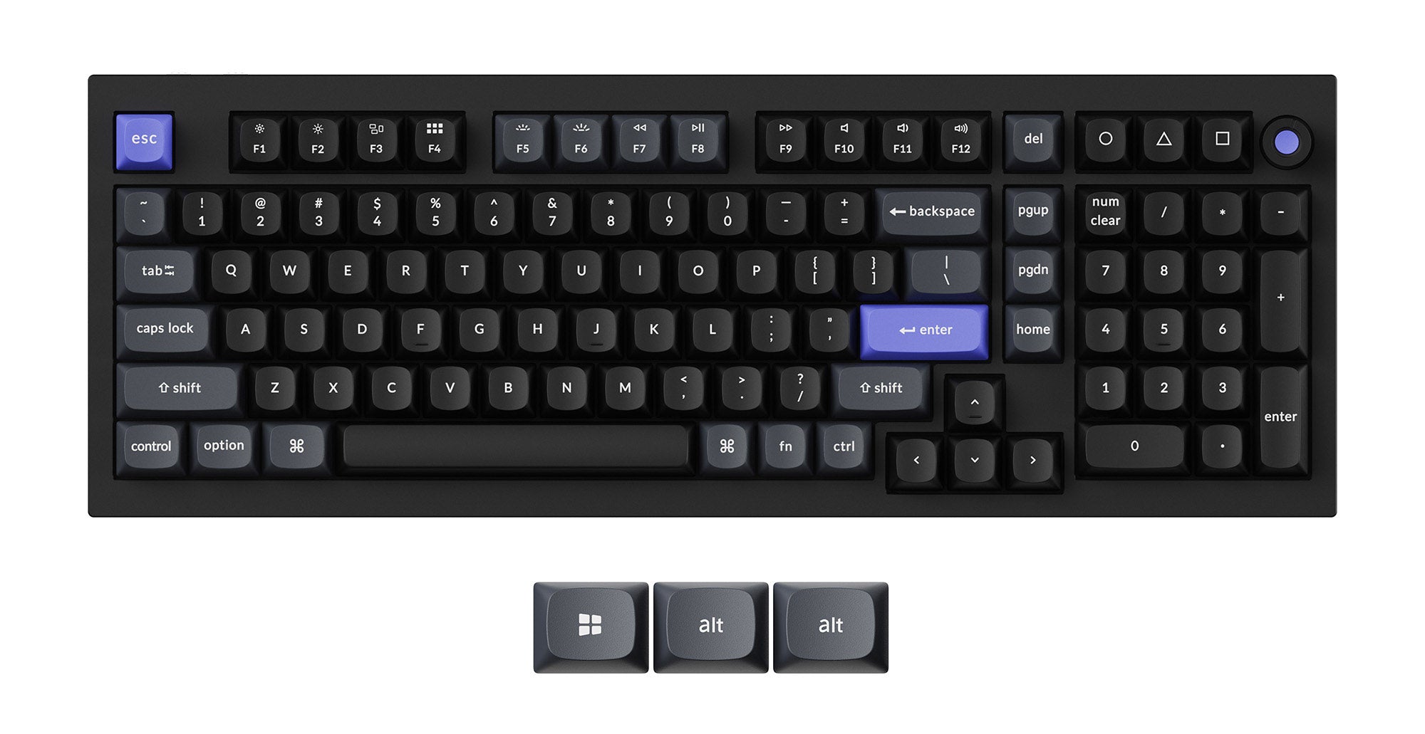 Keychron Q5 HE TMR * 8K Aluminum 96% Keyboard MKR57JC0FJ |27395|