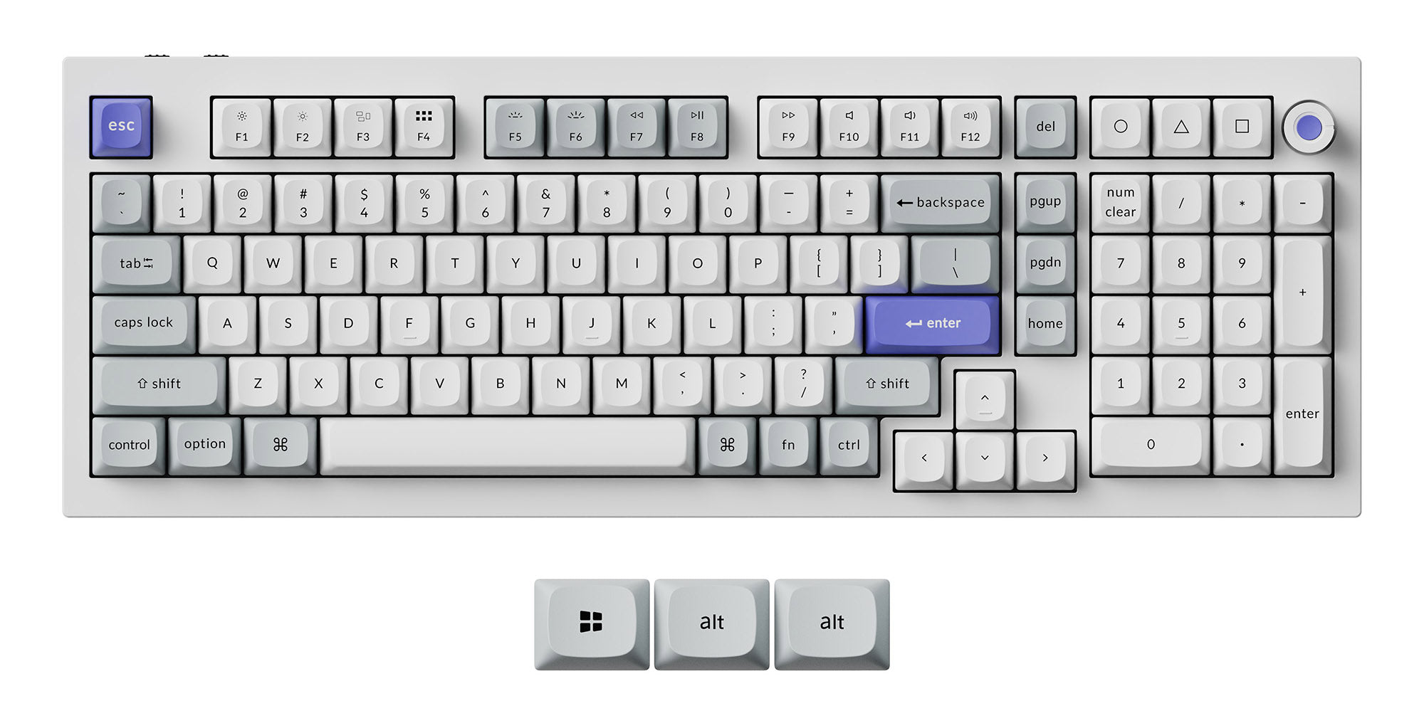 Keychron Q5 HE TMR * 8K Aluminum 96% Keyboard MKR57JC0FJ |27396|