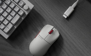 Keychron G4 3950 White 8K Wireless Mouse MKARTF5Q8U |79161|