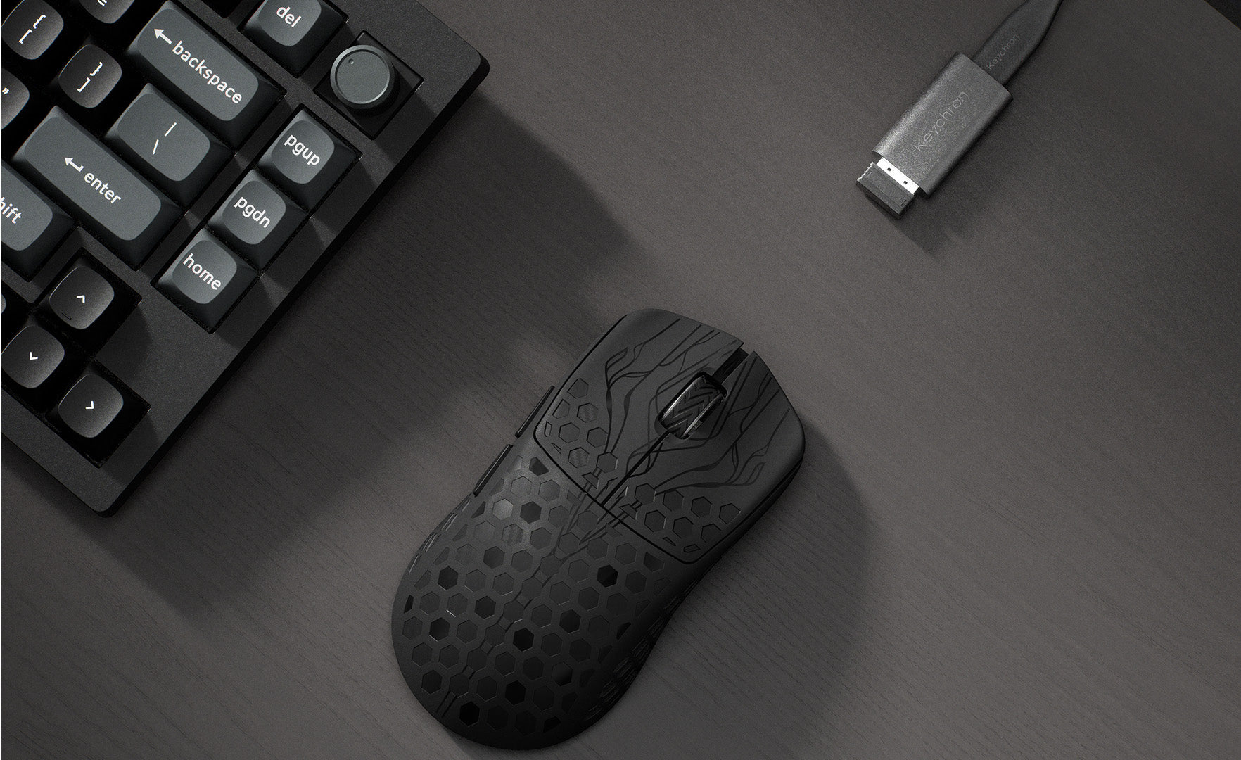Keychron G5 3950 Black 8K Wireless Mouse MKKB3YBKD0 |79172|