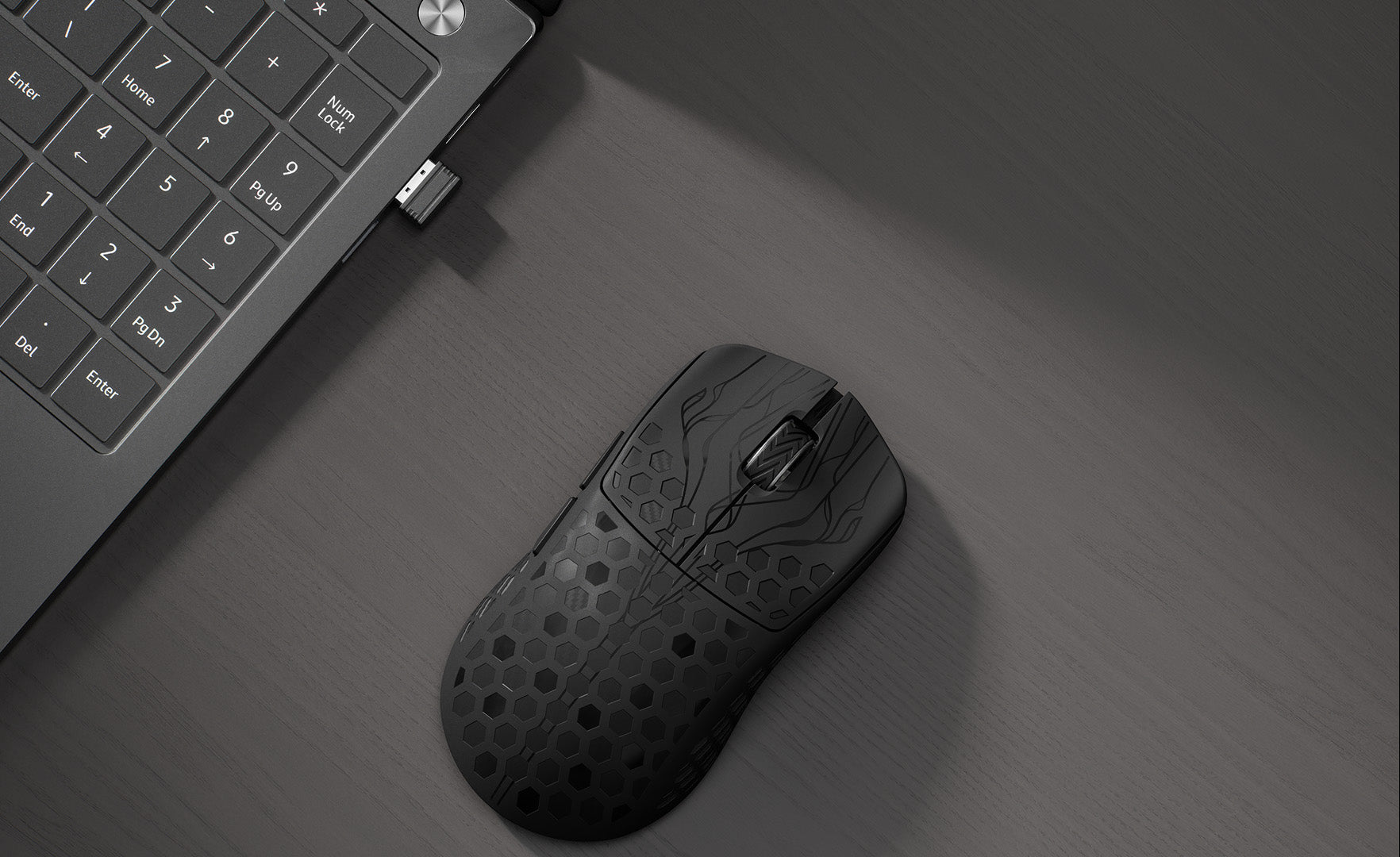 Keychron G5 3950 Black 8K Wireless Mouse MKKB3YBKD0 |79173|