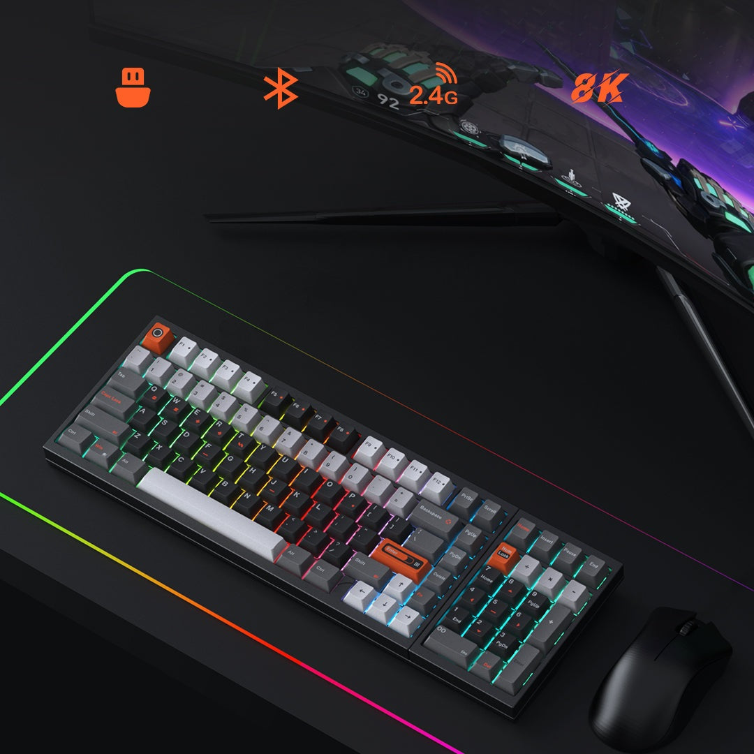 LUMINKEY Luminkey98 V2 Aluminum Wireless Keyboard MK82KBN9CY |78956|