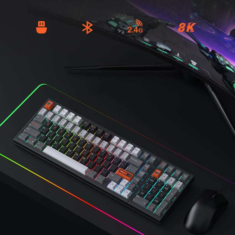 LUMINKEY Luminkey98 V2 Aluminum Wireless Keyboard MK82KBN9CY |78956|
