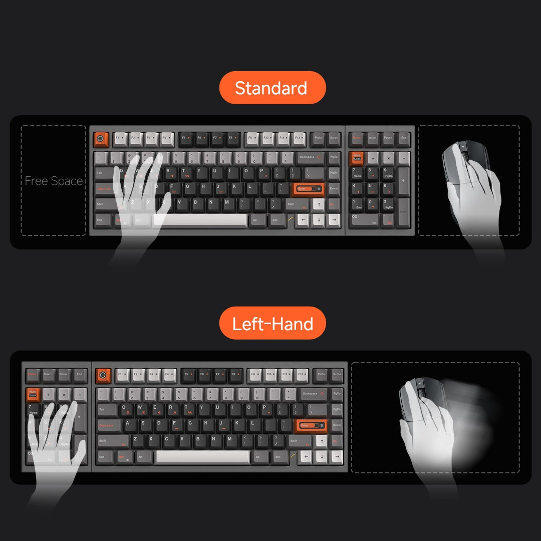 LUMINKEY Luminkey98 V2 Aluminum Wireless Keyboard MK82KBN9CY |78950|