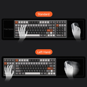 LUMINKEY Luminkey98 V2 Aluminum Wireless Keyboard MK82KBN9CY |78950|