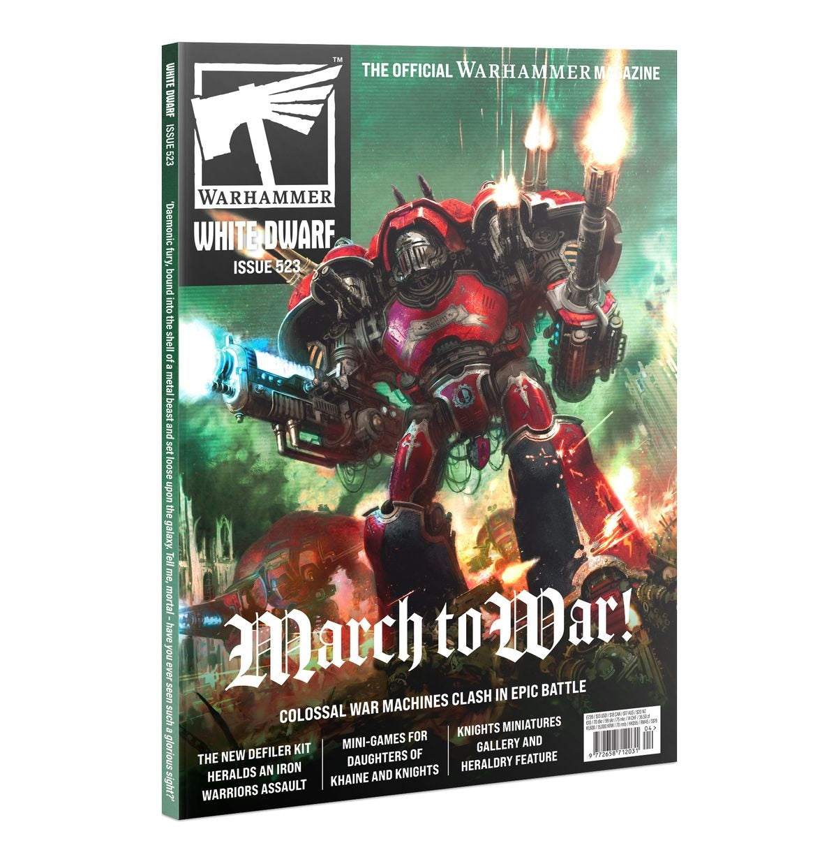 Warhammer White Dwarf Magazine Issue 523 (Apr 26) MKZQWDT1W8 |0|