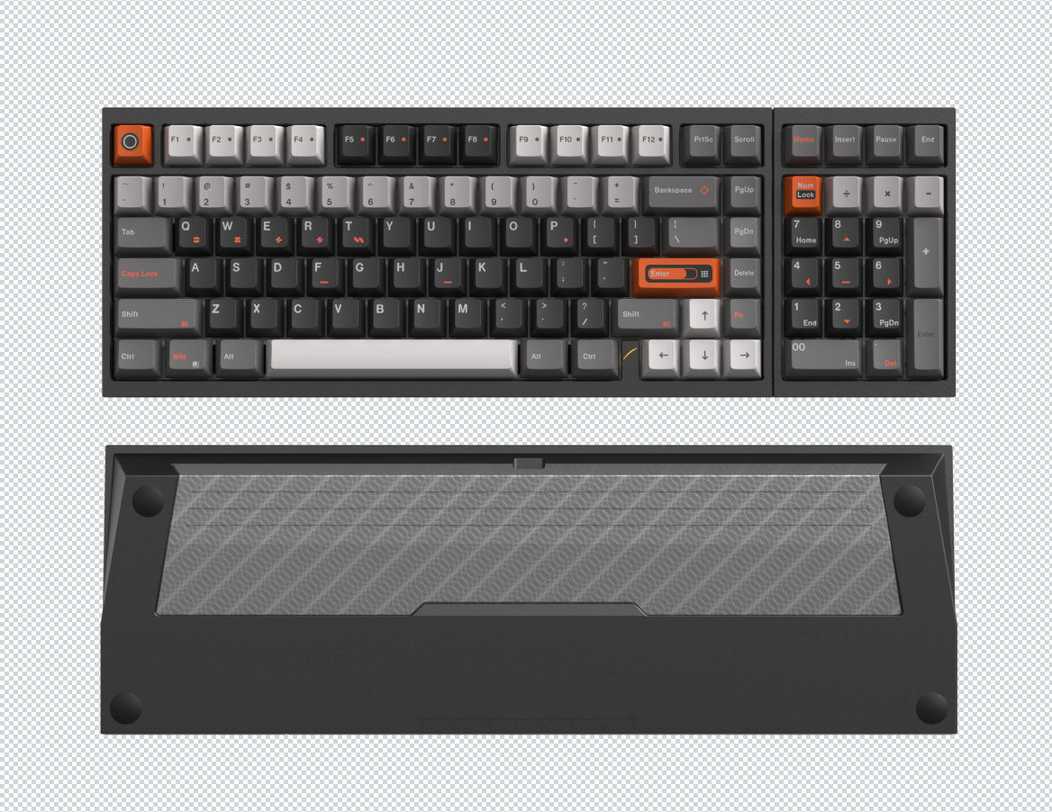LUMINKEY Luminkey98 V2 Aluminum Wireless Keyboard MK82KBN9CY |27429|