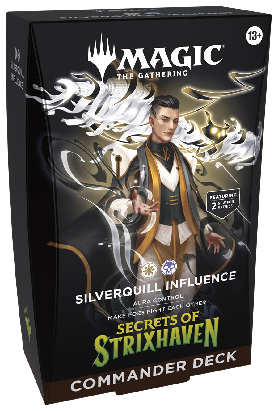 Magic the Gathering SOS Secrets of Strixhaven Commander Deck Silverquill Influence MK1B7AN1HT |0|