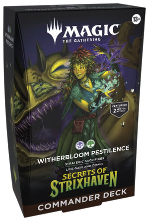 Magic the Gathering SOS Secrets of Strixhaven Commander Deck Witherbloom Pestilence MK2VOOCJZ3 |0|