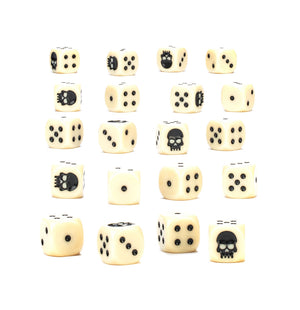 Warhammer Miniature Bone Dice MKKK5T0SG1 |0|