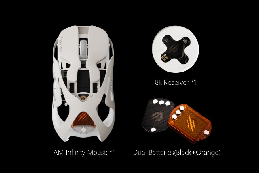 Angry Miao AM Infinity * Wireless 8K Mouse MKOFI6DMSY |79225|
