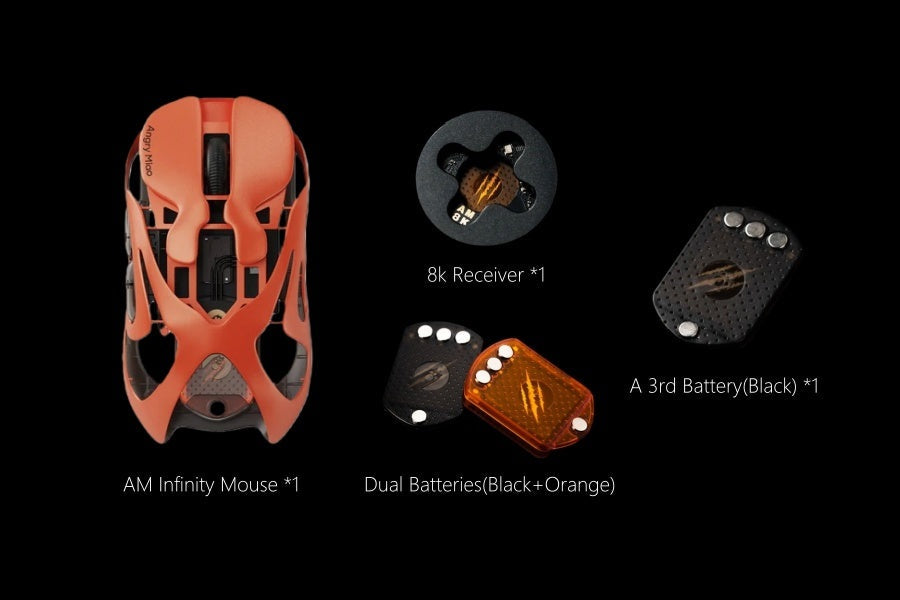 Angry Miao AM Infinity * Wireless 8K Mouse MKOFI6DMSY |79242|