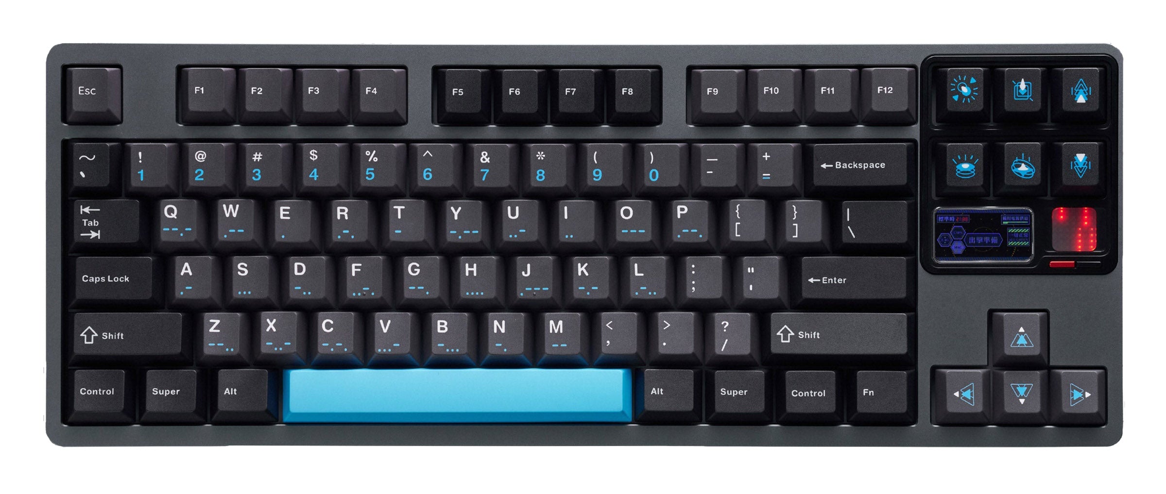 Qwertykeys QK80 Mk2 * Aluminum Wireless Prebuilt Keyboard MK00KUHKN3 |0|