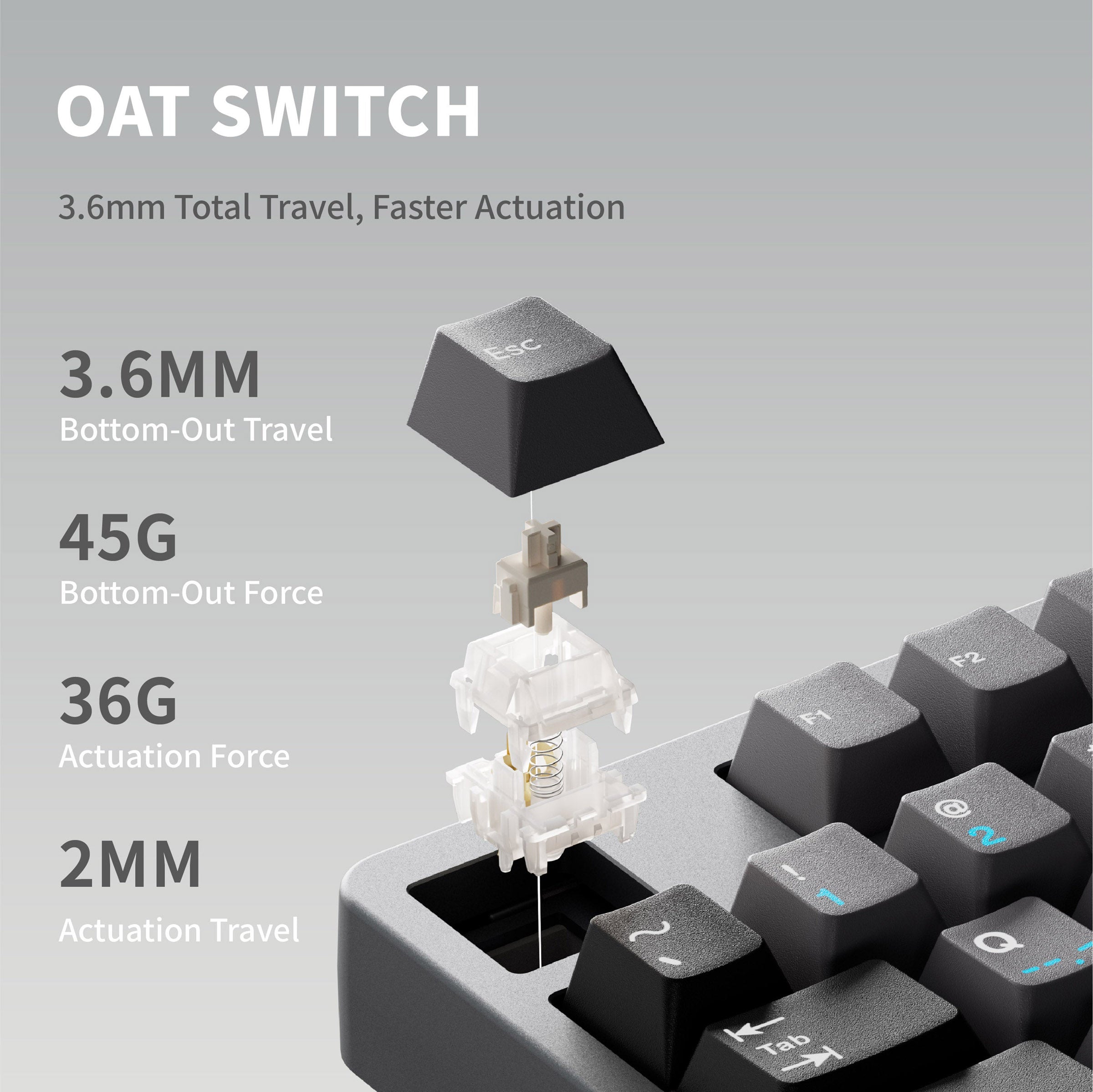 Qwertykeys QK80 Mk2 * Aluminum Wireless Prebuilt Keyboard MK00KUHKN3 |79140|