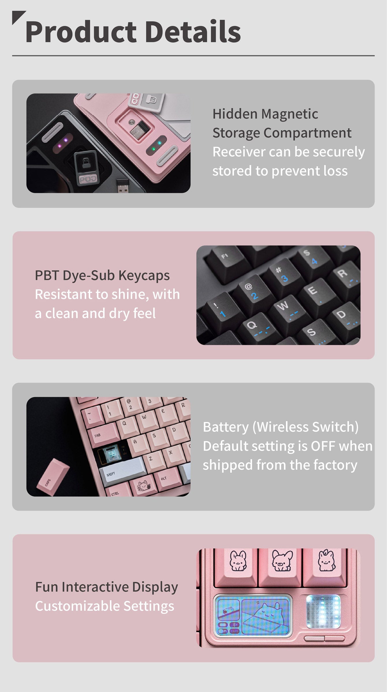 Qwertykeys QK80 Mk2 * Aluminum Wireless Prebuilt Keyboard MK00KUHKN3 |79137|