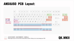 Qwertykeys QK80 Mk2 * Aluminum Wireless Prebuilt Keyboard MK00KUHKN3 |79143|