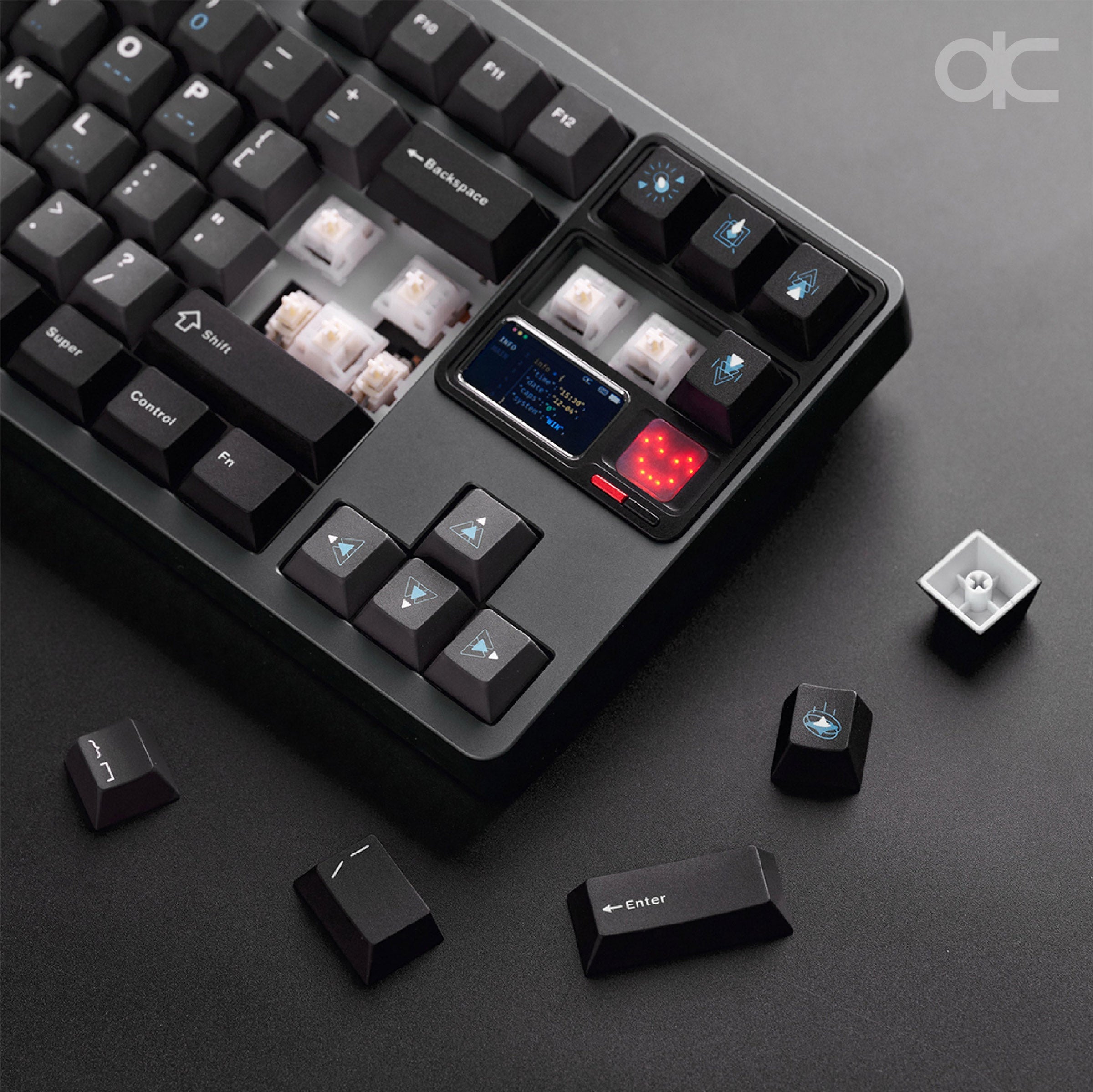 Qwertykeys QK80 Mk2 * Aluminum Wireless Prebuilt Keyboard MK00KUHKN3 |79152|