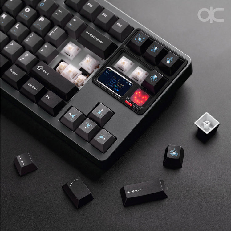 Qwertykeys QK80 Mk2 * Aluminum Wireless Prebuilt Keyboard MK00KUHKN3 |79152|