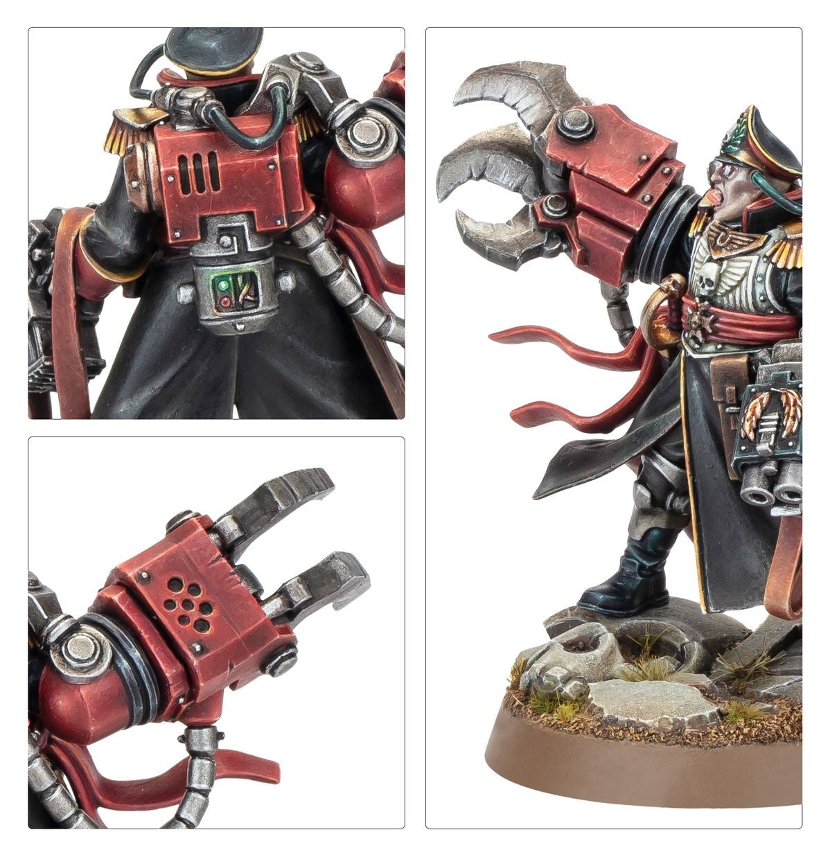 Warhammer 40000 Astra Militarum Commisar Yarrick MKBHR63YLD |79184|