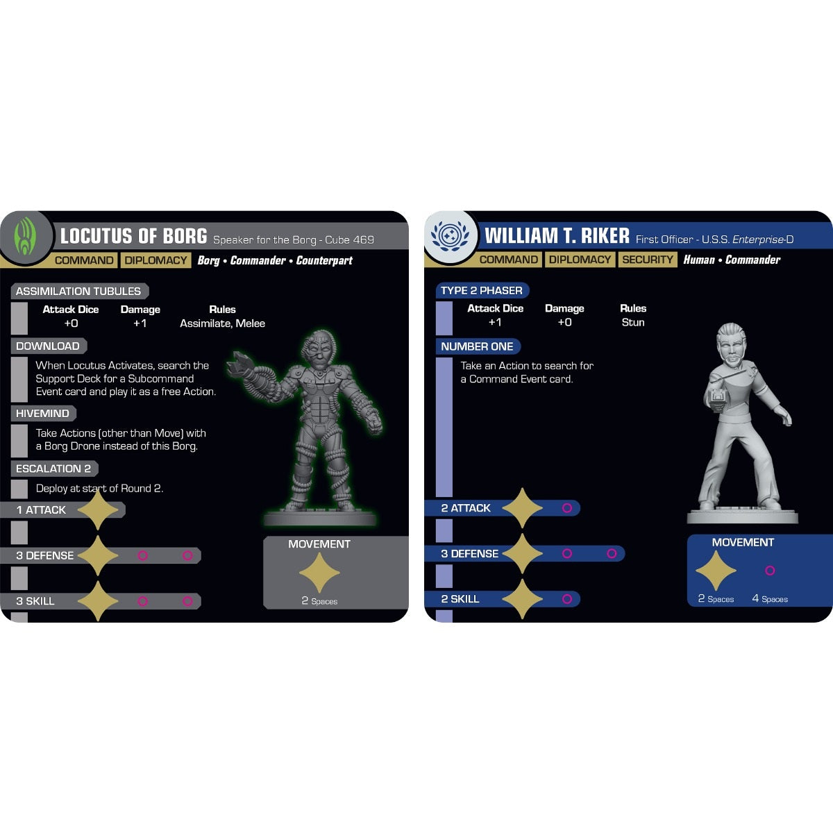 Star Trek Away Missions Battle of Wolf 359 Core Set Federation Versus The Borg MKGCAXS0BE |79206|