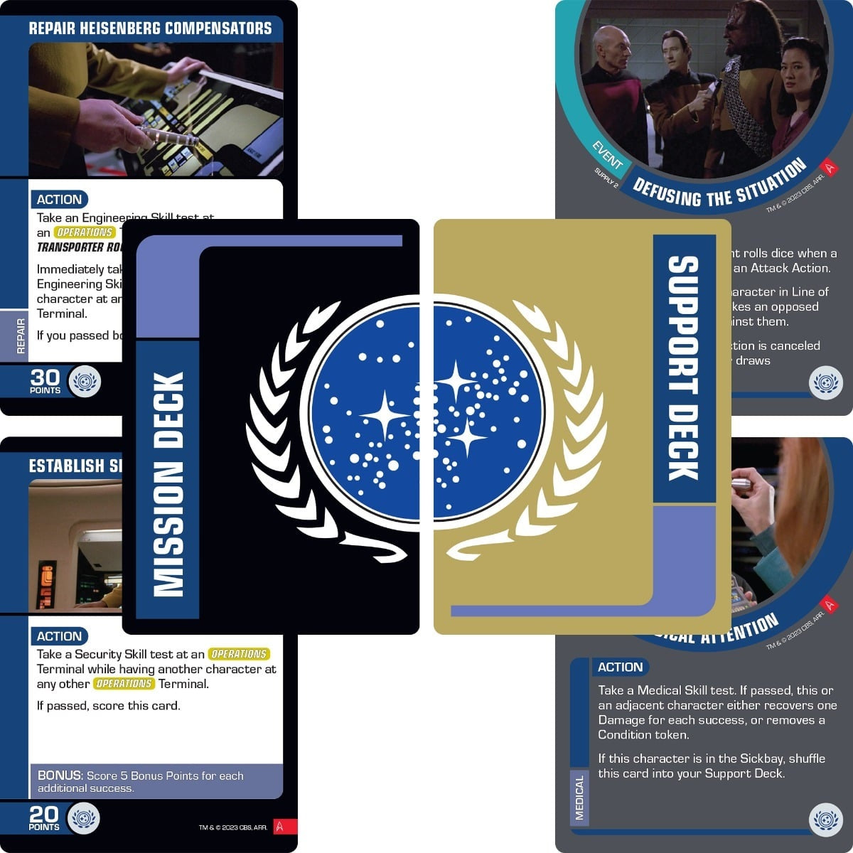 Star Trek Away Missions Battle of Wolf 359 Core Set Federation Versus The Borg MKGCAXS0BE |79204|
