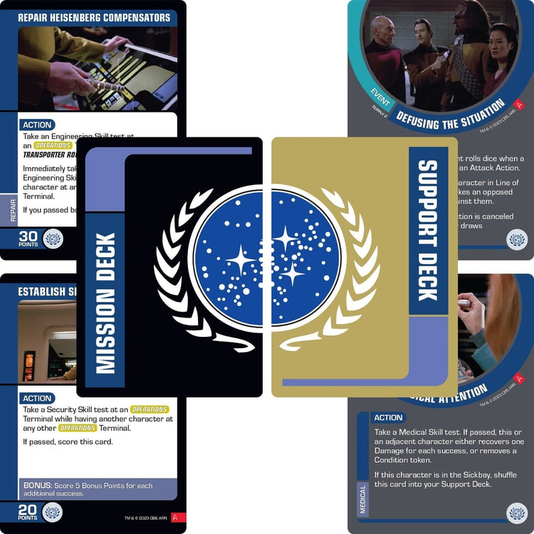 Star Trek Away Missions Battle of Wolf 359 Core Set Federation Versus The Borg MKGCAXS0BE |79204|