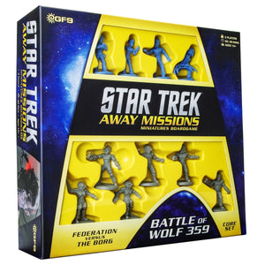 Star Trek Away Missions Battle of Wolf 359 Core Set Federation Versus The Borg MKGCAXS0BE |0|