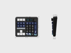 Womier SK30 * Kanagawa Wireless Numpad Keyboard MKIS76KKLO |79269|