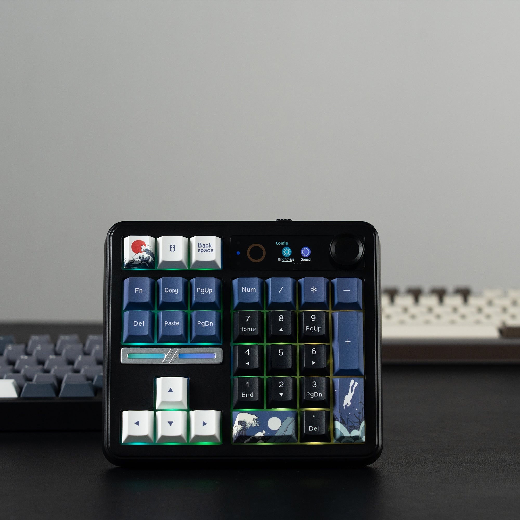 Womier SK30 * Kanagawa Wireless Numpad Keyboard MKIS76KKLO |79274|