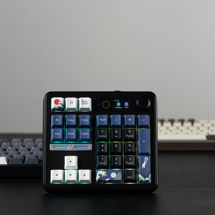 Womier SK30 * Kanagawa Wireless Numpad Keyboard MKIS76KKLO |79274|