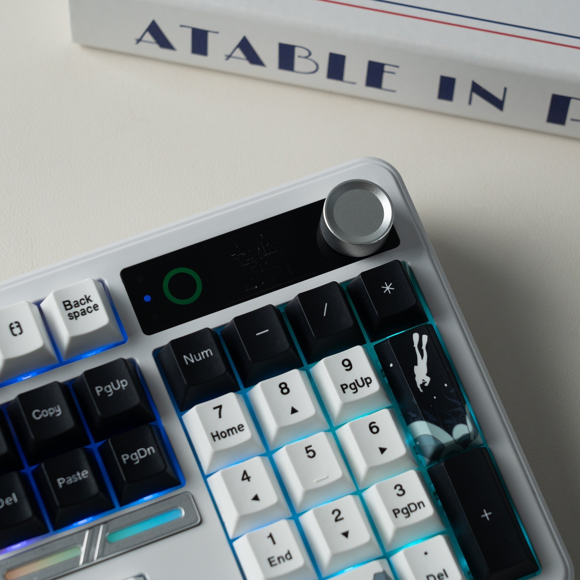 Womier SK30 * Kanagawa Wireless Numpad Keyboard MKIS76KKLO |79272|