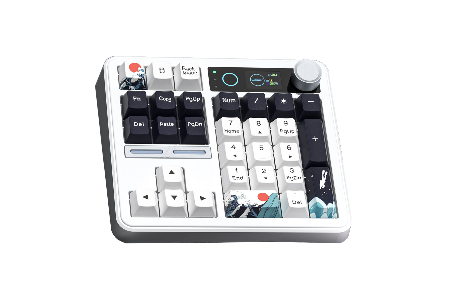 Womier SK30 * Kanagawa Wireless Numpad Keyboard MKIS76KKLO |27493|