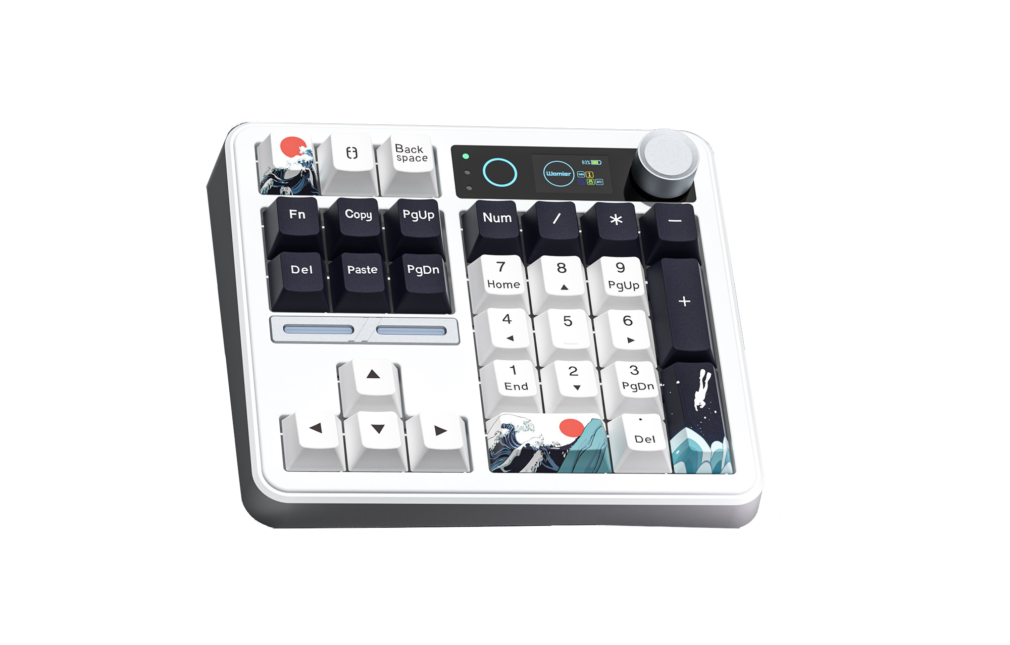 Womier SK30 * Kanagawa Wireless Numpad Keyboard MKIS76KKLO |27493|