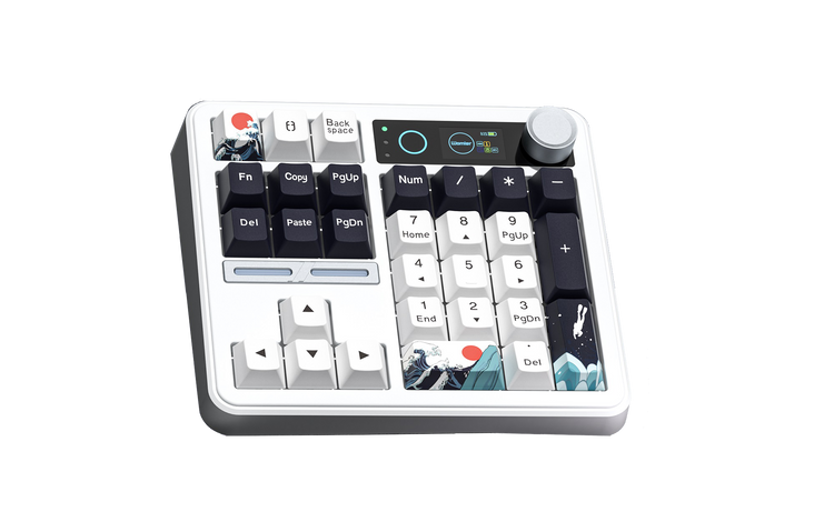 Womier SK30 * Kanagawa Wireless Numpad Keyboard MKIS76KKLO |27493|