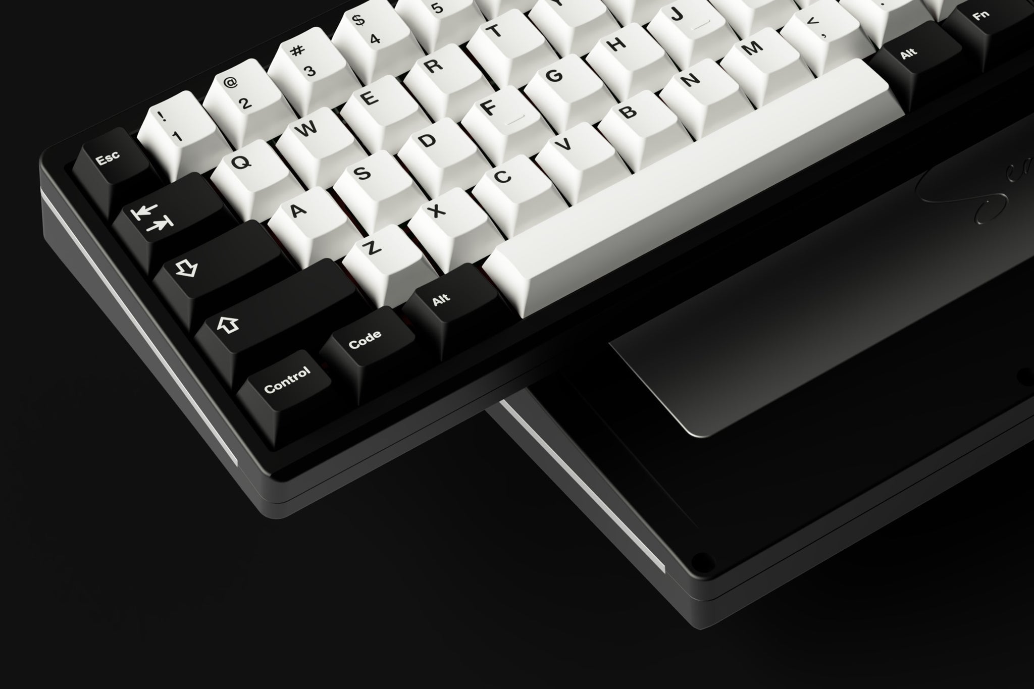 GMK Monochrome R2 Double Shot ABS Keycap Set MKZF8TNEN5 |79307|