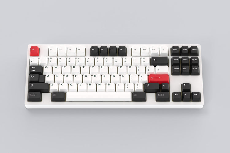 GMK Monochrome R2 Double Shot ABS Keycap Set MKZF8TNEN5 |79306|