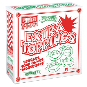 Unmatched Adventures Teenage Mutant Ninja Turtles Extra Toppings Miniatures Pack MKR2CTHHKM |0|