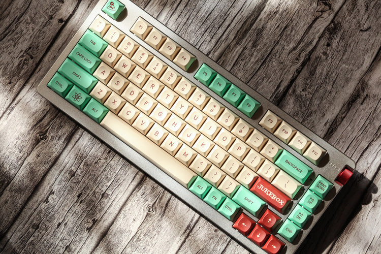 GMK Jukebox * MTNU Profile Double Shot PBT Keycap Set MKD1ZMPGSA |79373|