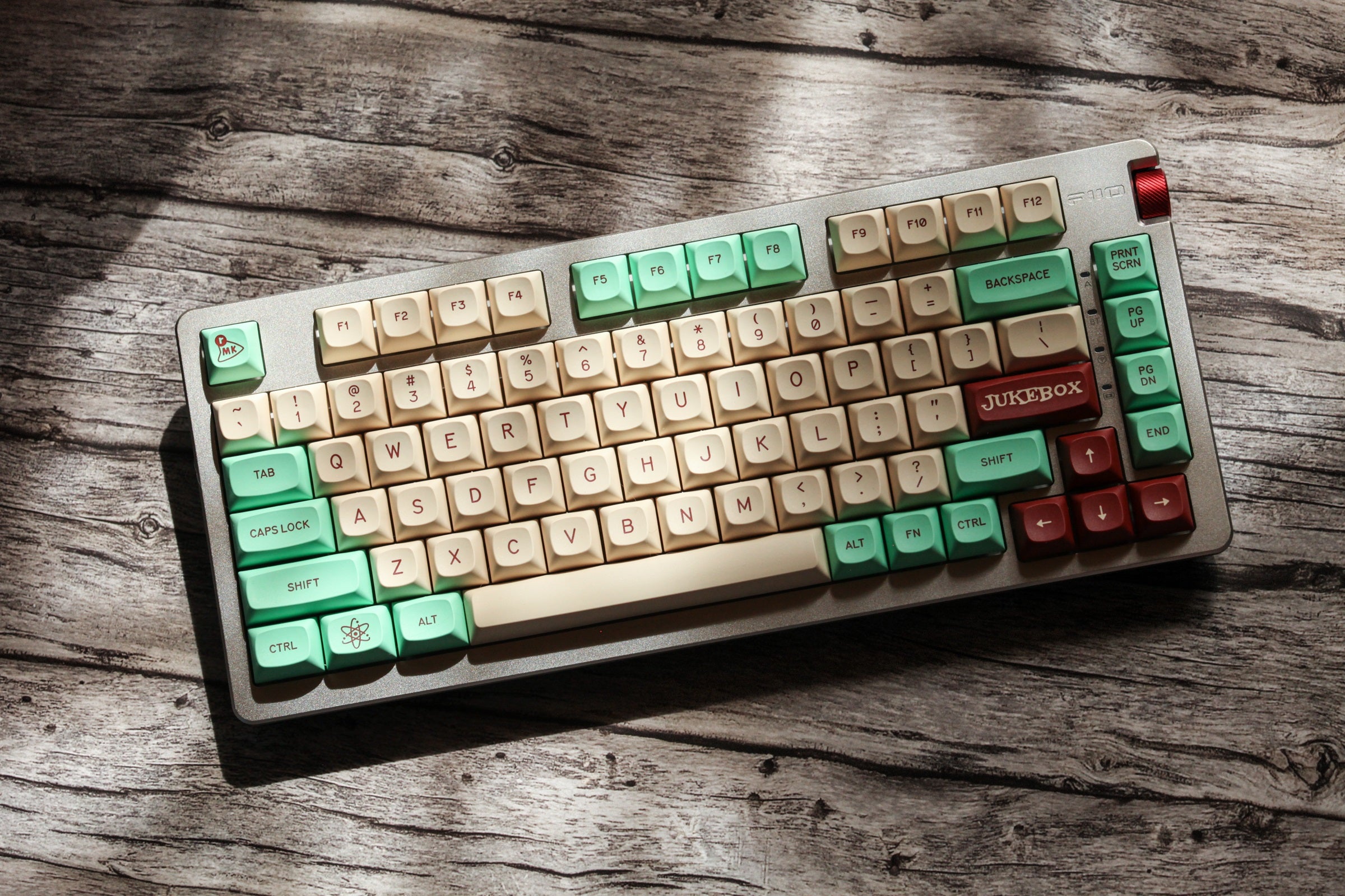 GMK Jukebox MTNU Profile Double Shot PBT Keycap Set