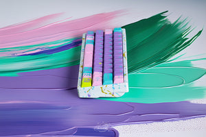 Key Kobo Monet's Psychedelic * Cherry Profile Double Shot ABS Keycap Set MK7YKM6PY1 |79378|