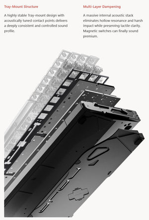 Ticktype NAJA68 HE Keyboard MKHKL409DE |79396|