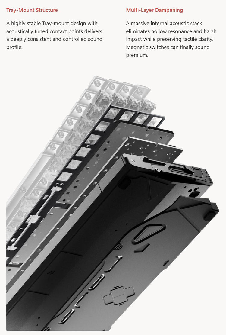 Ticktype NAJA68 HE Keyboard MKHKL409DE |79396|